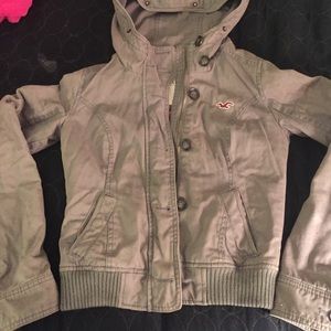 Hollister light weight coat