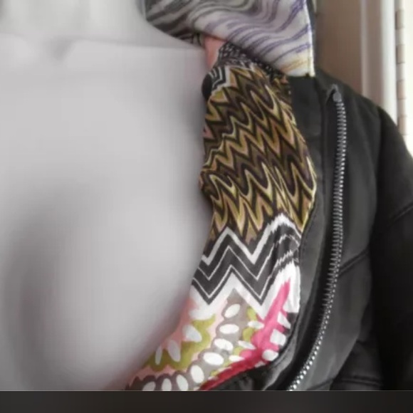 Missoni Women's Jacket Brown Satin Floral Pattern - Picture 8 of 14