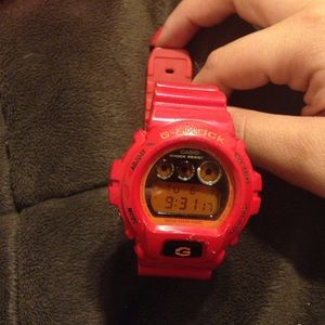 Red men's G-shock