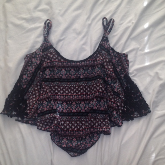 Flowy Full Tilt Crop Top