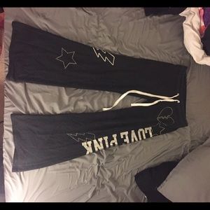 PINK Bedazzled Sweatpants
