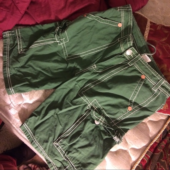 True religion cargo shorts