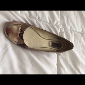 Jimmy Choo snakeskin flats