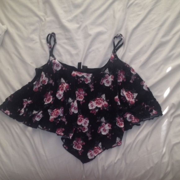 Floral Full Tilt Crop Top
