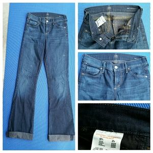 Citizen of Humanity Dark High Rise  Stretch Jeans