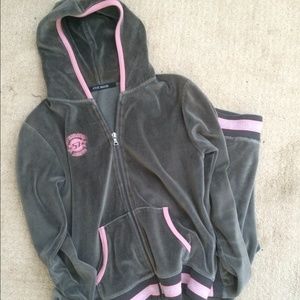 Steve Madden velour sweatsuit