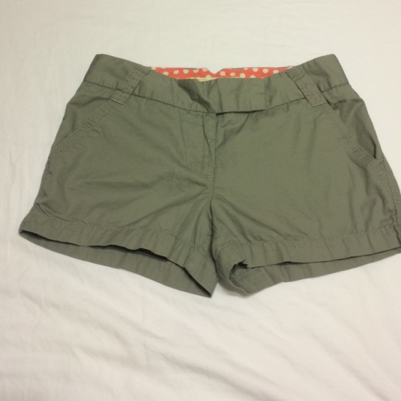 Grey J.  Crew shorts
