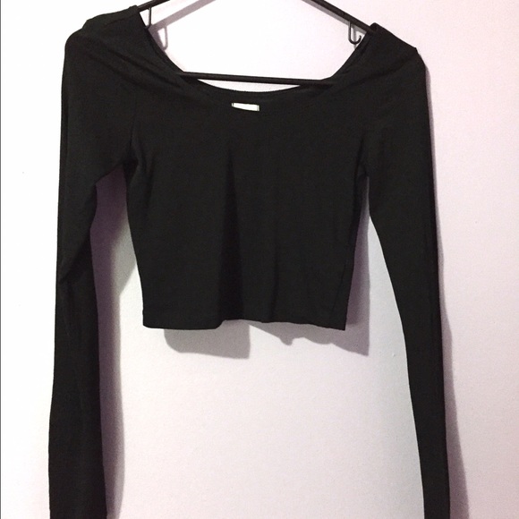 Black Crop Top