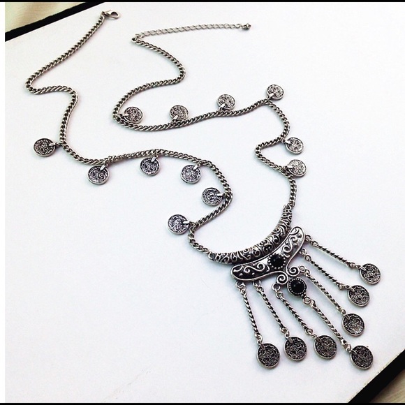 Gypsy coin necklace - Picture 2 of 2