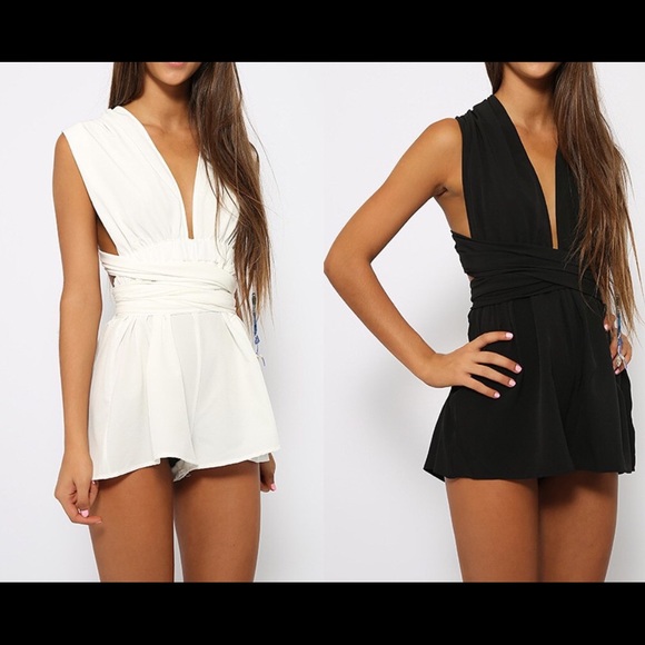 Black or white romper - Picture 1 of 4