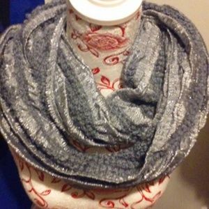 Gray Infiniti scarf