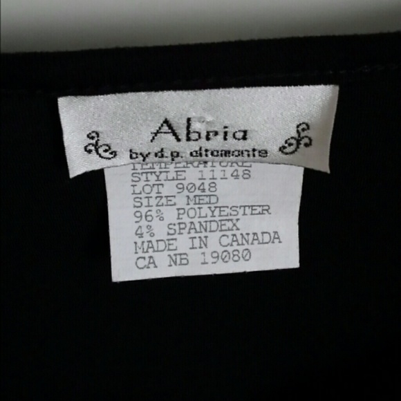 NEW!  Cute black dress w/asymmetrical hem-medium - Picture 4 of 4