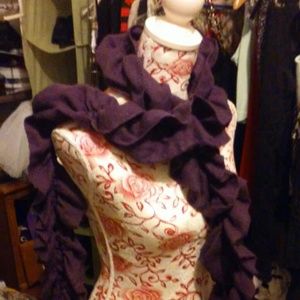 Purple scarf