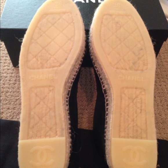 🚫NFS🎀SOLD 💯%AUTHENTIC Chanel Espadrilles - Picture 3 of 4