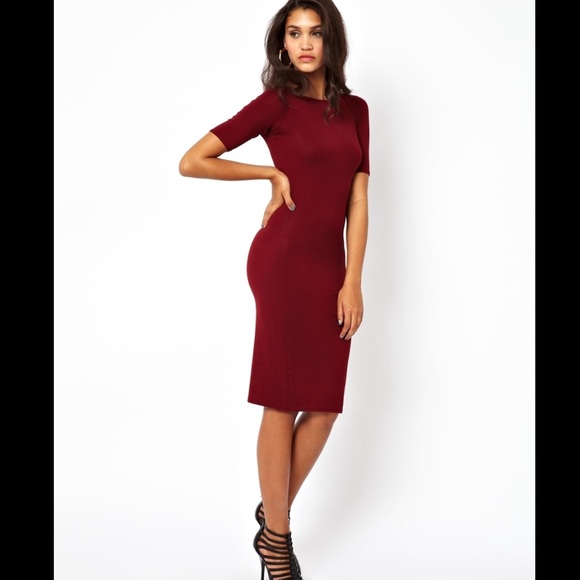 Club L Essentials Off Shoulder Dress