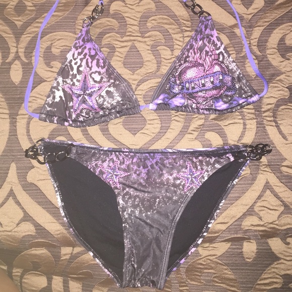 Ed hardy sinful bathing suit!