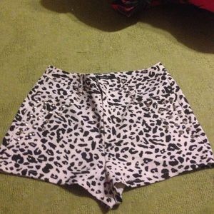 High rise shorts