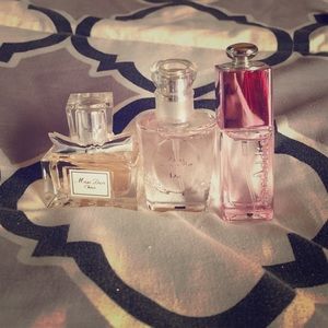 3 sample size Dior perfumes