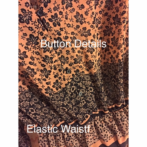 Sheer Flowy Tunic - Picture 3 of 4