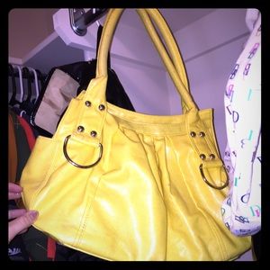 Yellow purse