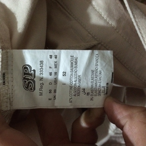 BNWT Khaki skirt- Italian designer Oltre- size 16 - Picture 4 of 4