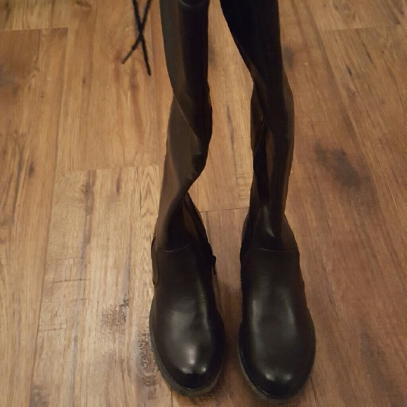 Mia thigh high black boots - Picture 4 of 4