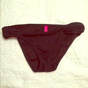 Black VS bathing suit bottoms