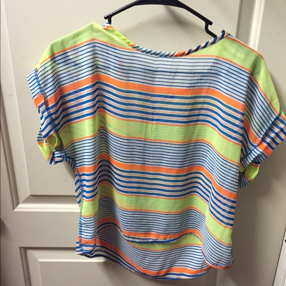 Satin Sheer Top from Agaci