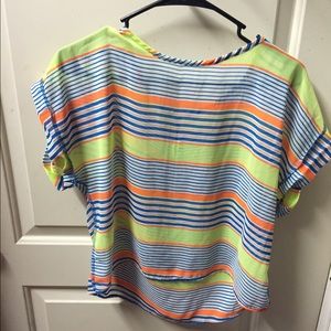 Satin Sheer Top from Agaci