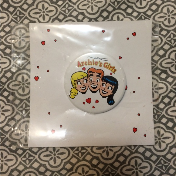 MAC nail polish archies girls pin bundle