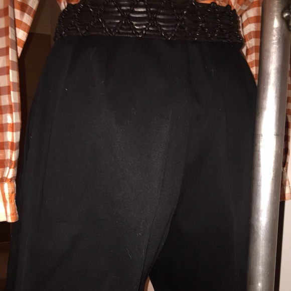 🔥❌‼️SOLD‼️❌ YSL Black Bermuda Dress Shorts 🔥 - Picture 3 of 6