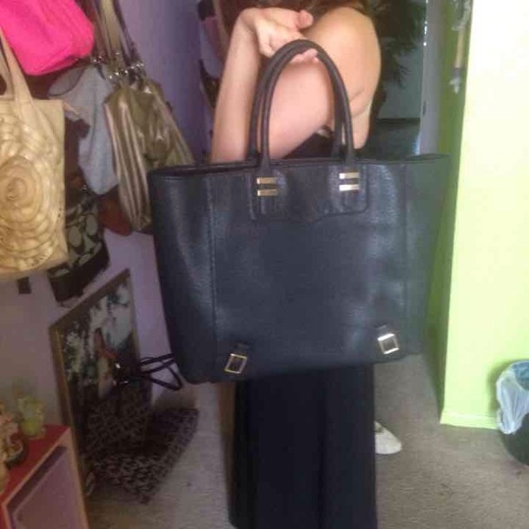 Black "Just Fab" purse - Picture 3 of 3