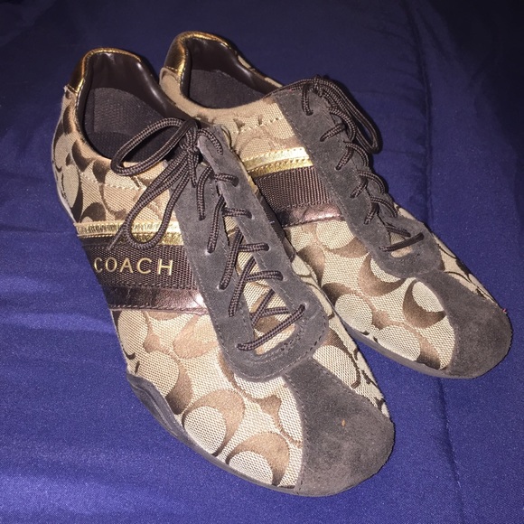 Coach tennis shoes. Authentic.