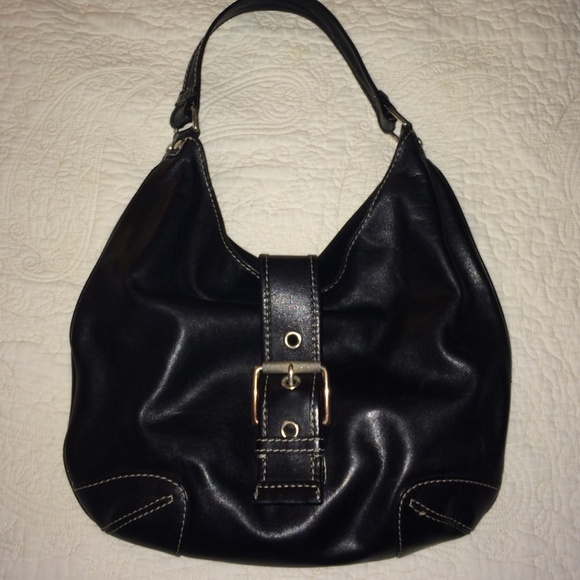 Beautiful Michael Kors Black Leather Purse