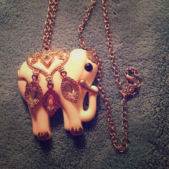 Elephant necklace