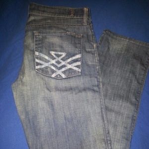 7 for All Mankind Edie Stretch Boot Cut Jeans