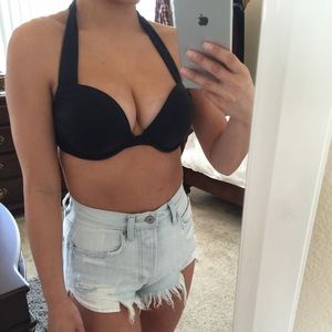 VS Bombshell Swim | Black Bikini Top 32B