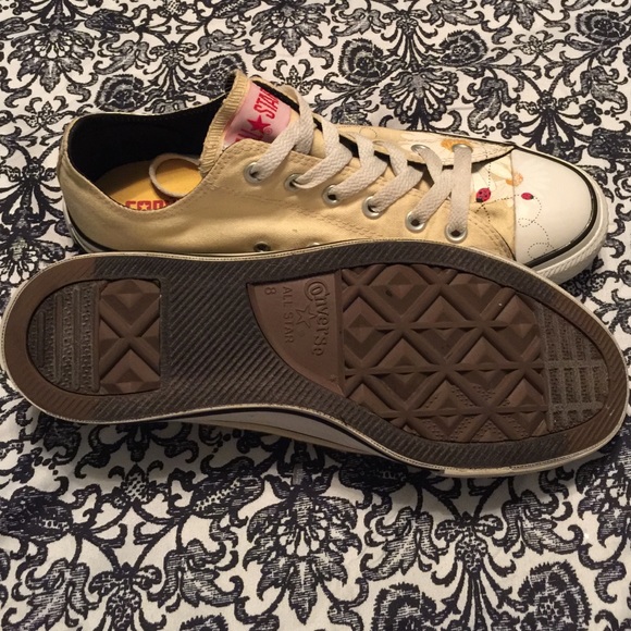 Converse Yellow Lady Bug Daisy Sz 8_3