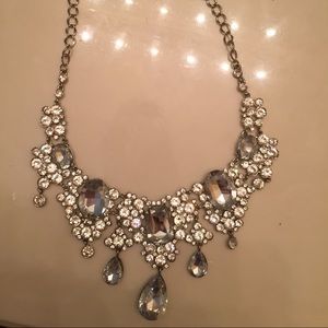 Diamond necklace and bracelet