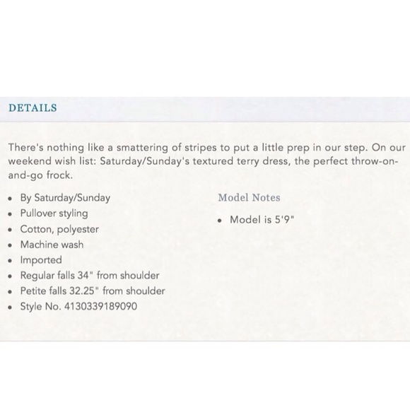 {Anthropologie} Black and White Dress - Picture 3 of 3