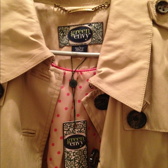 green envy coat