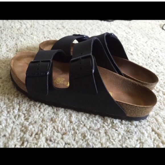 Black Birkenstocks