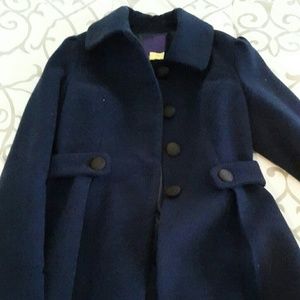 Gorgeous navy blue dress coat