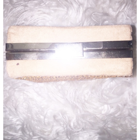 Zara Bags - ZARA bejeweled nude clutch Zara Bags - ZARA bejeweled nude clutch