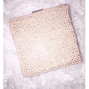 Zara Bags - ZARA bejeweled nude clutch Zara Bags - ZARA bejeweled nude clutch
