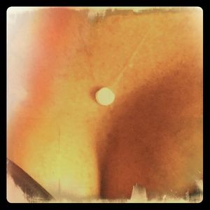 100% Real African Pearl w/ floating necklace