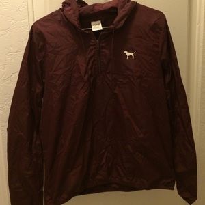 VS ANORAK-burgundy