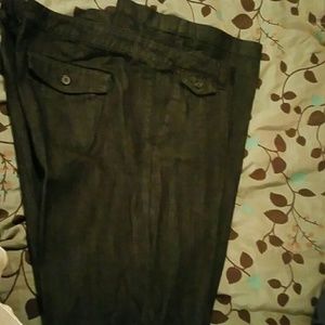 NWOT NY&C Low Rise Wide Leg flare trouser