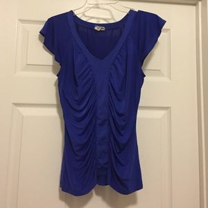 Worthington Draped Blouse 💙