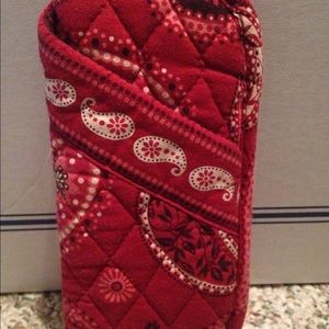 Vera Bradley Mesa Red Sunglasses Eyeglass Case!